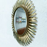 Sun curved mirror 53x53cm