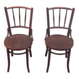 Paire de chaises bistrot