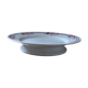 Dish Cake display porcelain St Amand Flowers dp 112270