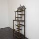 Asian bamboo bookcase