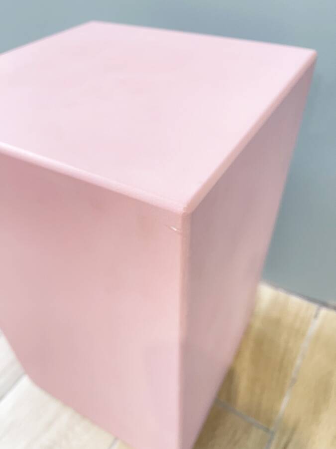 Wooden podium painted – Former filming set decoration