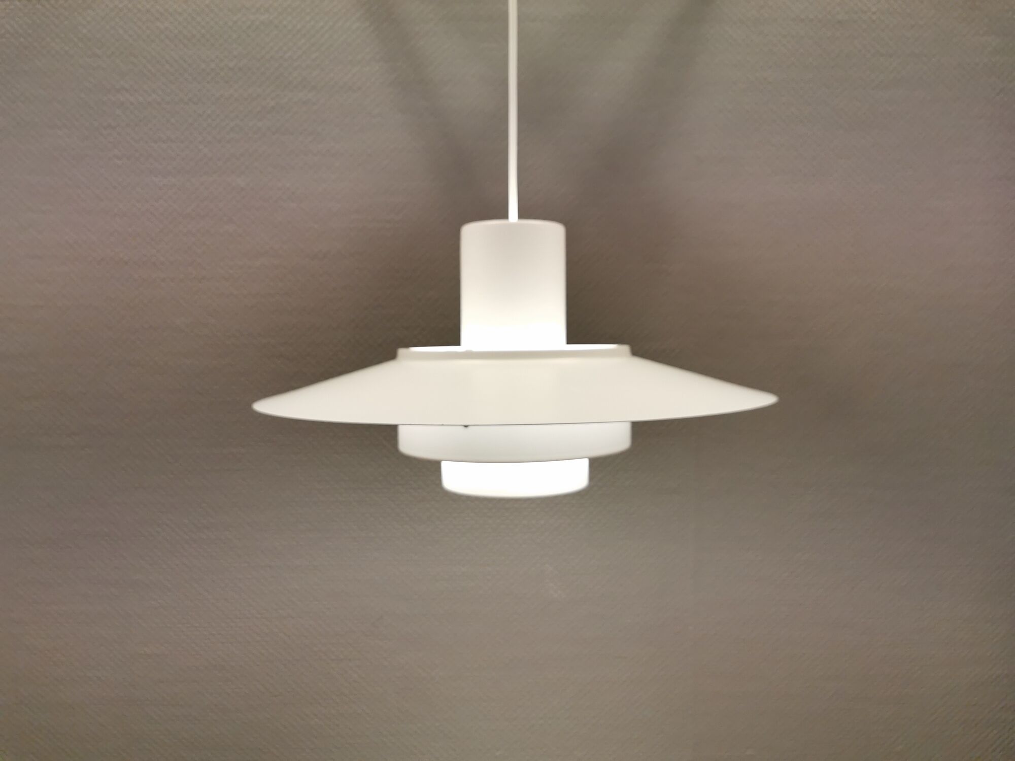 Hanging lamp, model Falcon, designed by Andreas Hansen in 1969, for Fog & Mørup Denmark