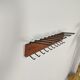 Scandinavian wall shelf in 60s teak