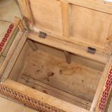 Wicker toy box