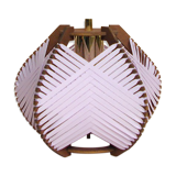 Woven lilac walkman to hang