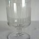 Set of 8 vintage cut crystal water glasses.