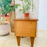 Art Deco oak bedside table from the early 20th century