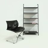 Leather Lounge Chair by Simon Desanta for COR Germany 1980s