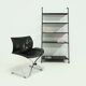 Leather Lounge Chair by Simon Desanta for COR Germany 1980s