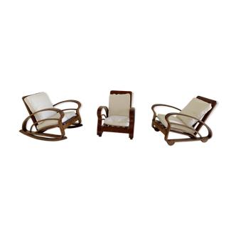 Cuban art deco armchairs 30