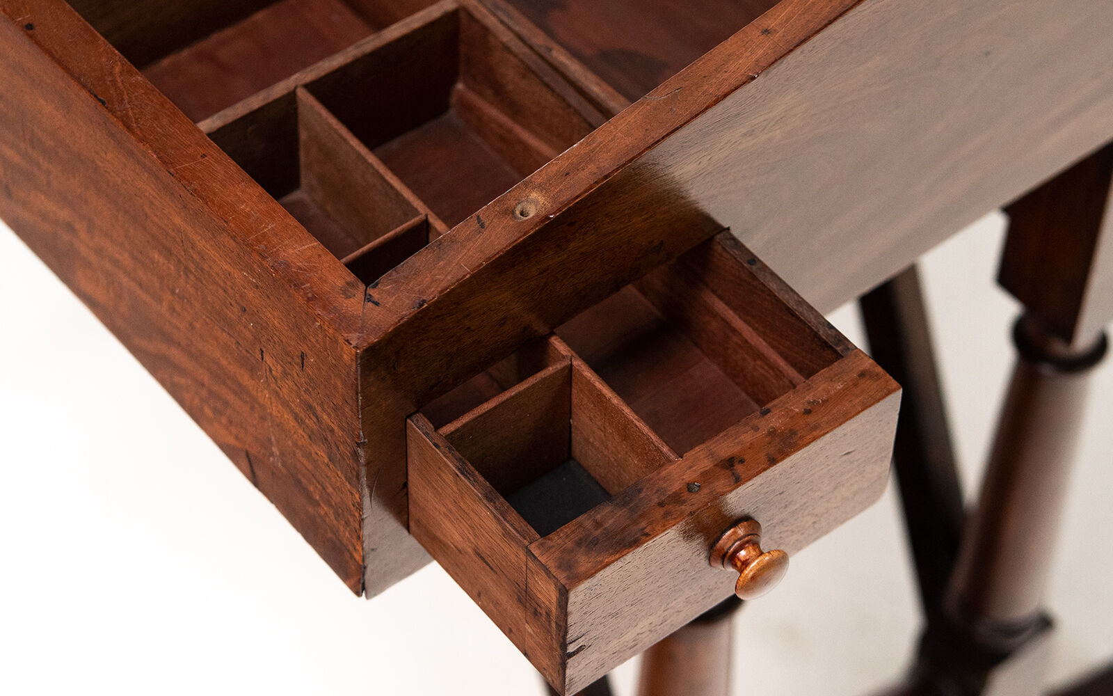 Antique 19th Century Irish Writing Clerks Desk
