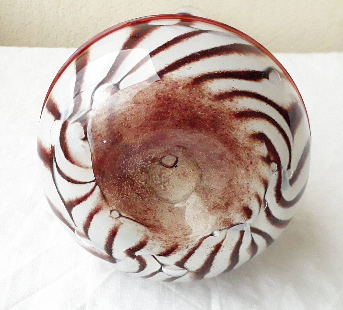 Vase soliflore en verre Diverchy