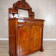 End of 19th Century Light Brown Eclectic Buffet in Walnut