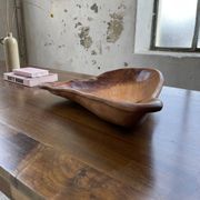 XL thuja root wooden dish