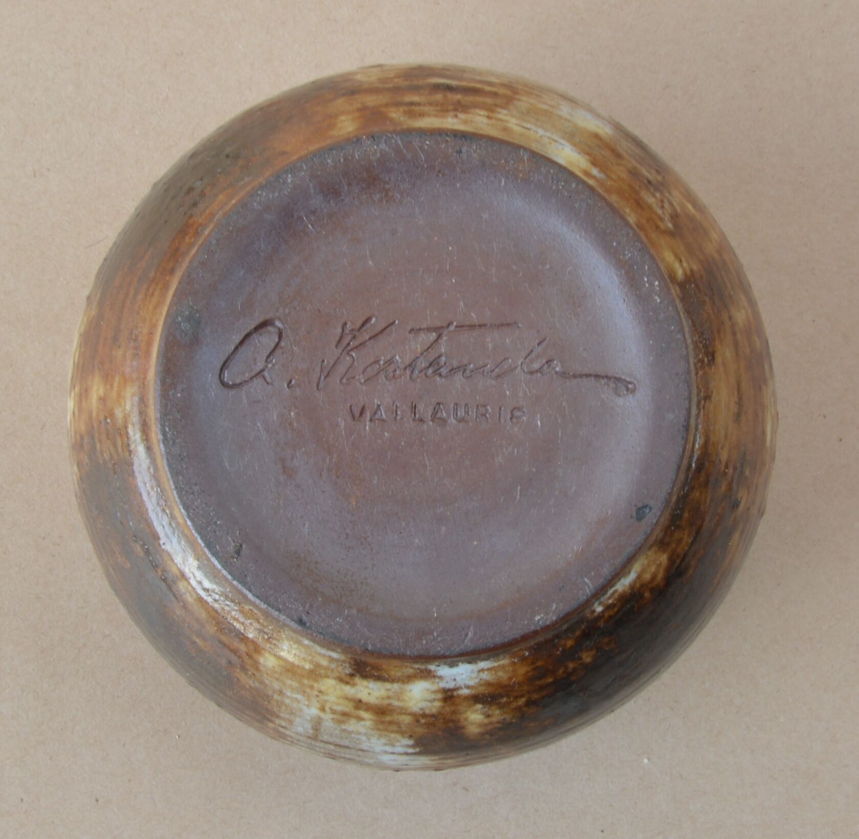 Speckled décor Alexandre Kostanda Cup