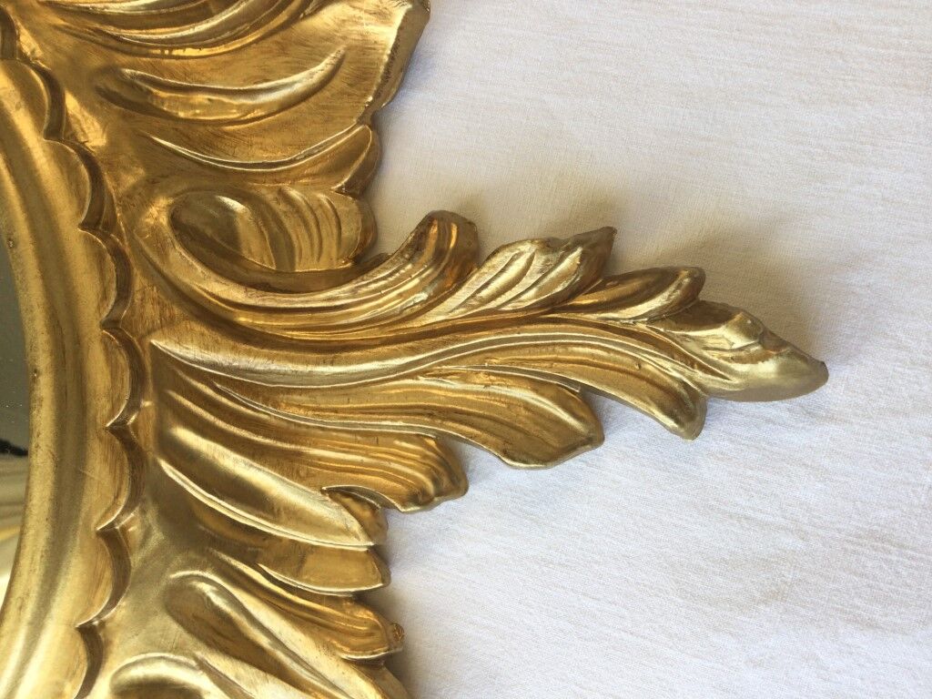 Italian sunburst mirror