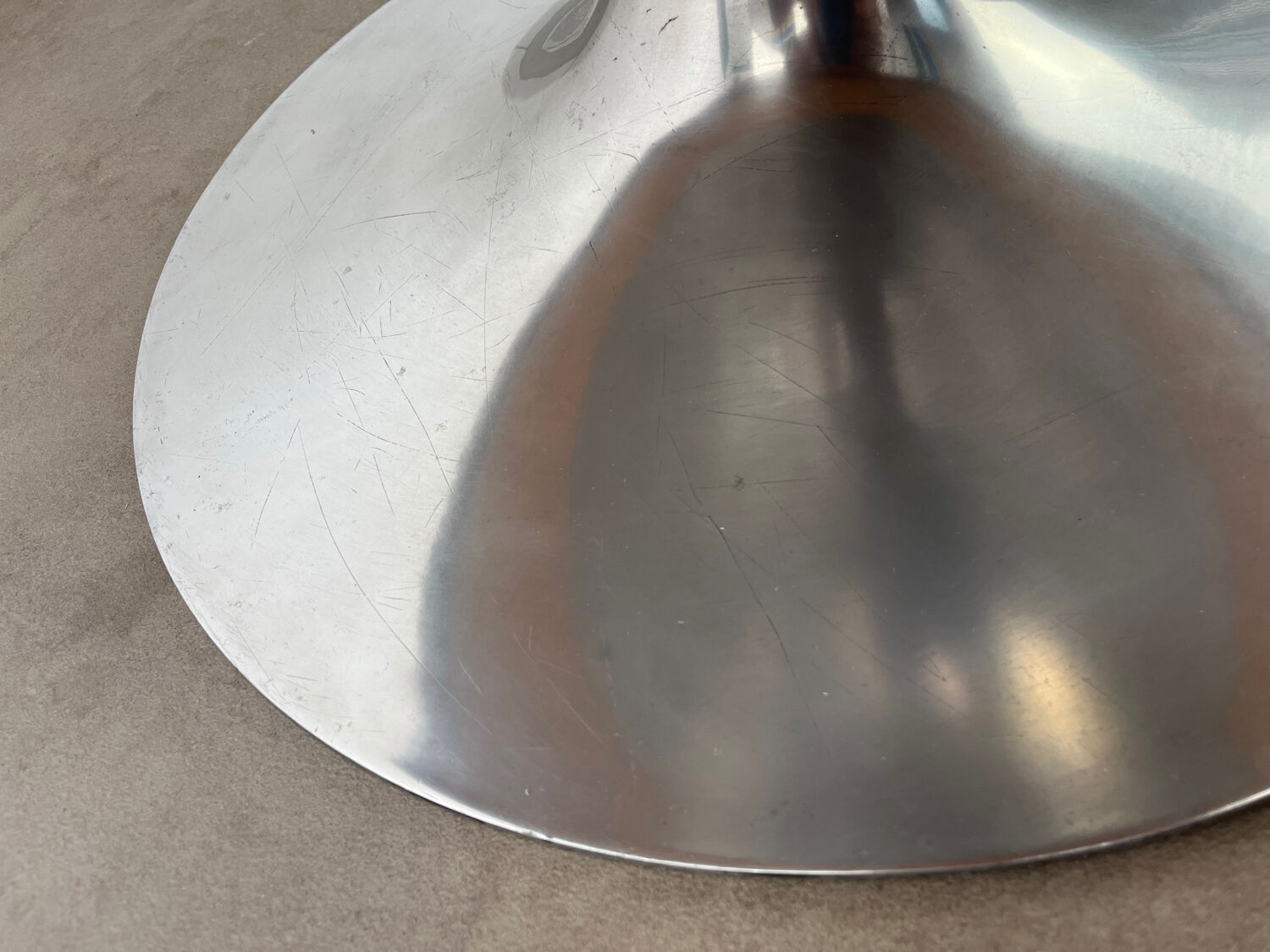 Arkana Maurice Burke, swivel side table with tulip base.