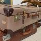Old vintage suitcase