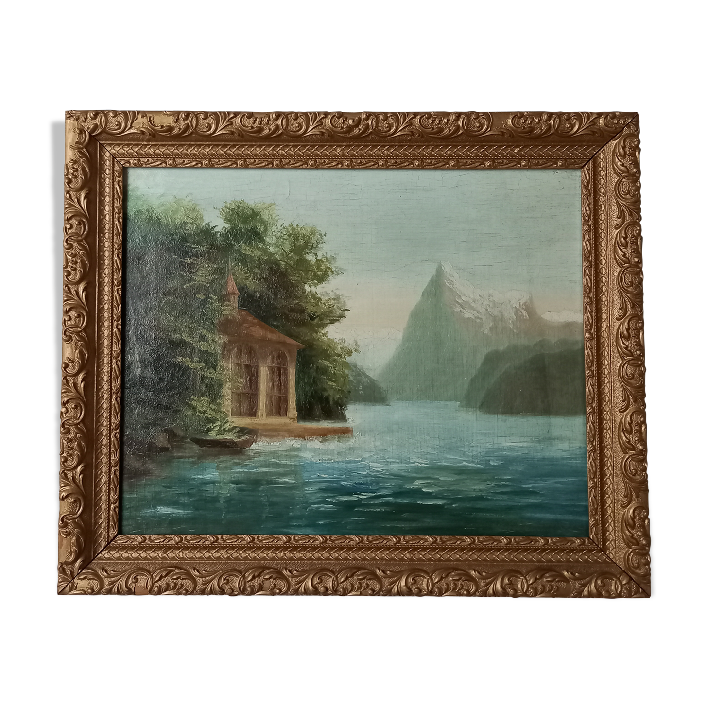 Landscape oil painting