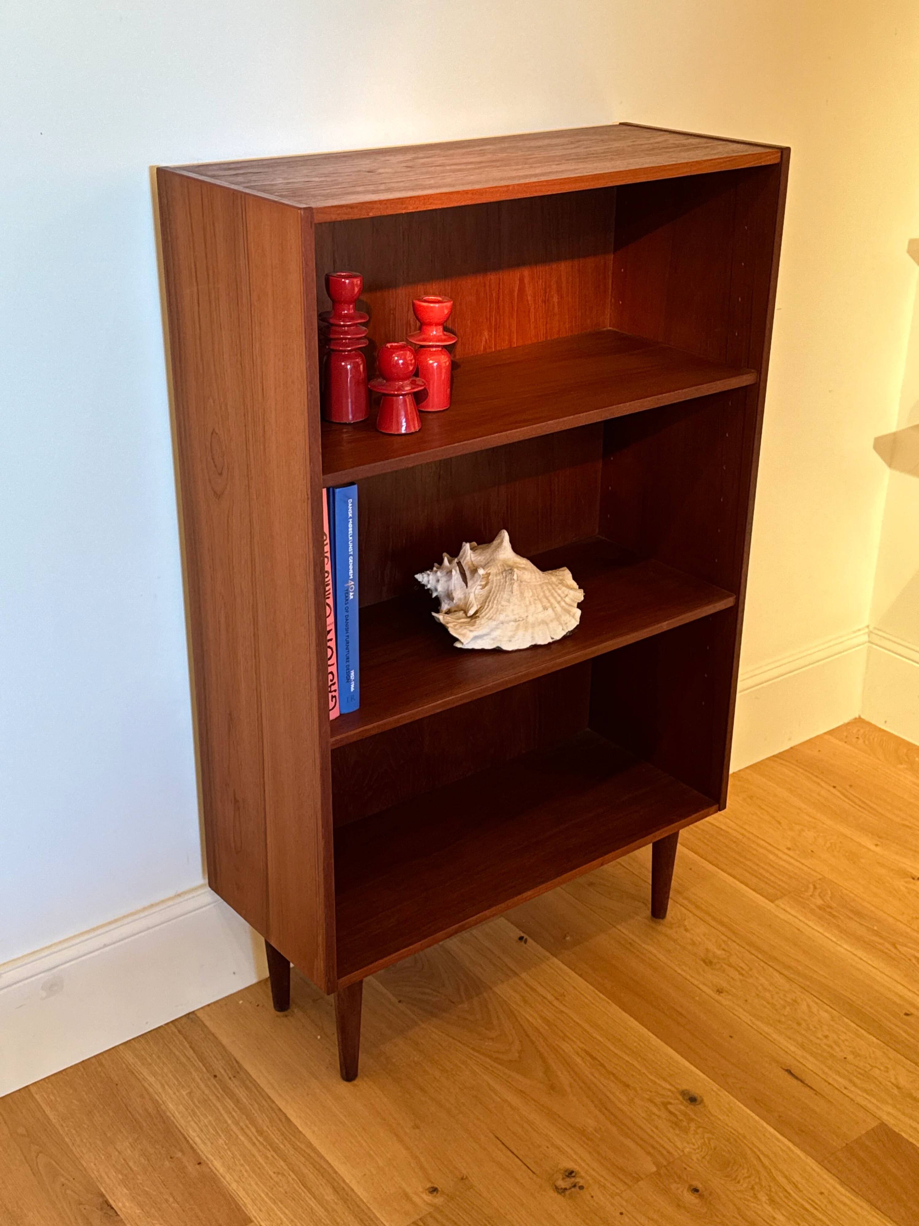 Vintage Scandinavian teak library "Vera"