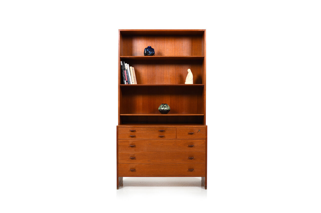 Bibliothèque Hans J. Wegner en teck RY16 de 1958
