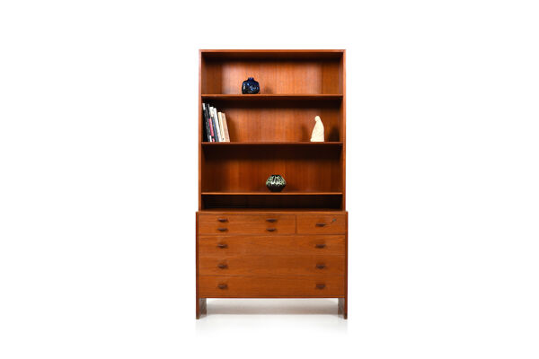 Bibliothèque Hans J. Wegner en teck RY16 de 1958