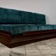 Art Déco sofabed by Jindřich Halabala for UP Závody, 1950s, Czechoslovakia