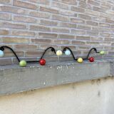 pair of vintage coat racks coat hooks