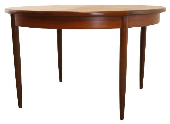 vintage G-Plan ronde eetkamertafel 'Burnstones'