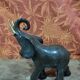 Statue en céramique éléphant art déco