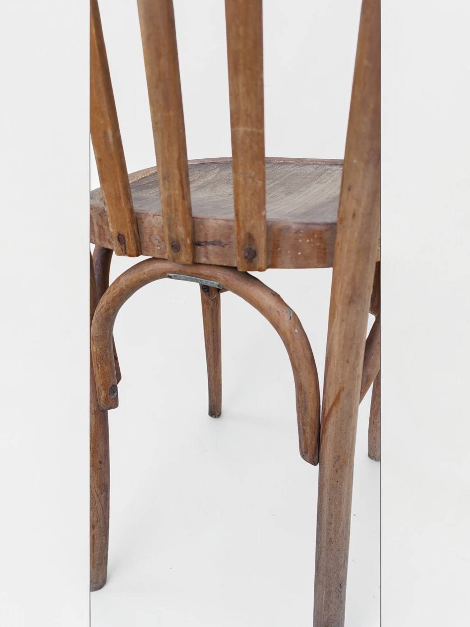 Bentwood bistro chair in Thonet/Baumann style, France, mid-20th century.