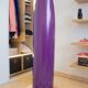 Purple lipstick mirror