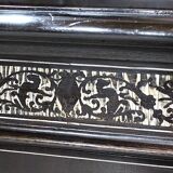 Ceremonial showcase in blackened pearwood, Napoleon III period - 1850