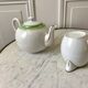 Duo of a teapot and a milk jar 60s