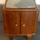 Art deco style bedside table from the 50s marble