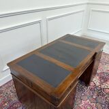 Classic English Desk with Black Inlay