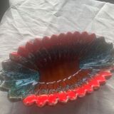 Fruit cup in enamelled ceramic stamped Vallauris, vintage 1960