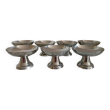 Set of 7 ice cream cups