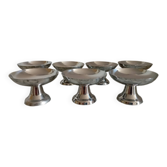 Set of 7 ice cream cups