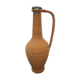 Vintage glass and rattan bottle