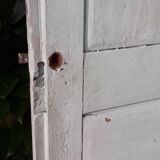 Small 18th century cupboard door h171.5x87.5cm old