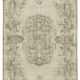 Handmade decorative oriental beige carpet 179 cm x 298 cm