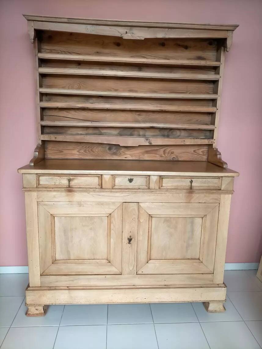 Antique walnut sideboard