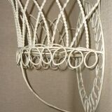 Planter with wire plants