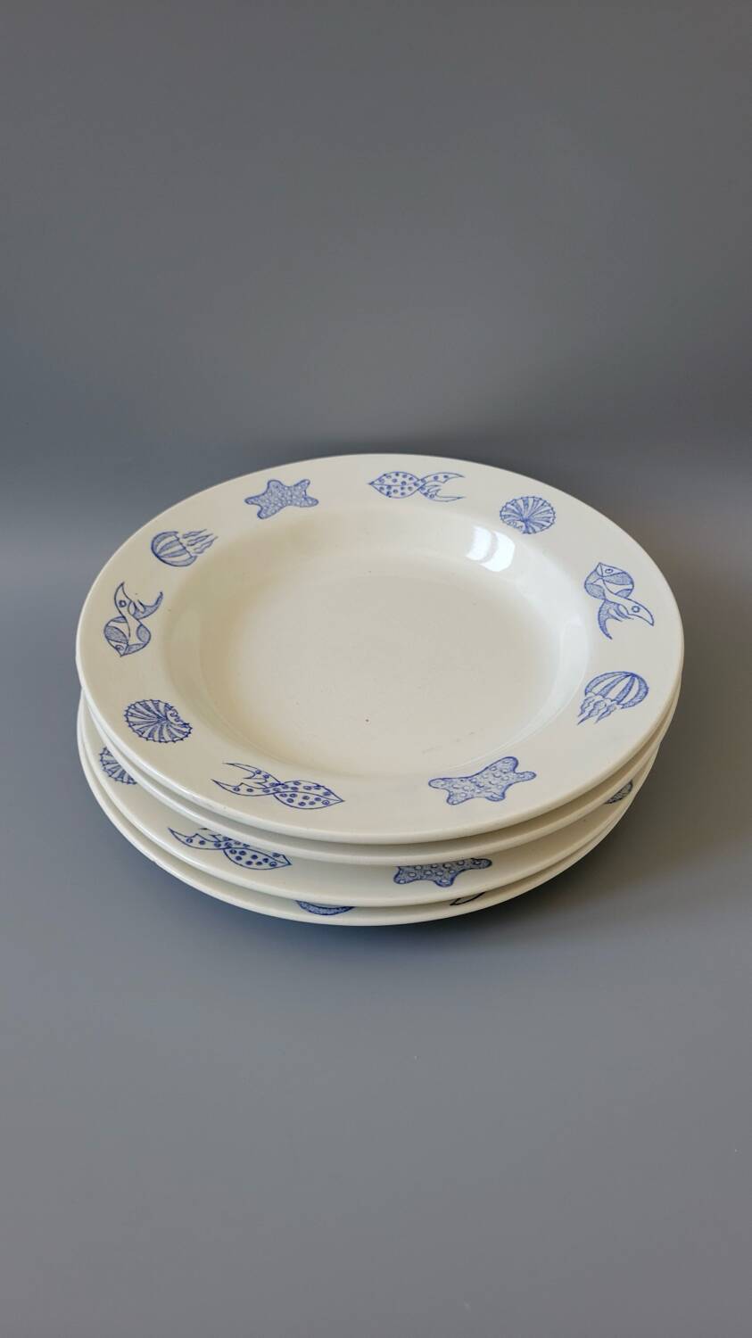 Set of 4 shell plates