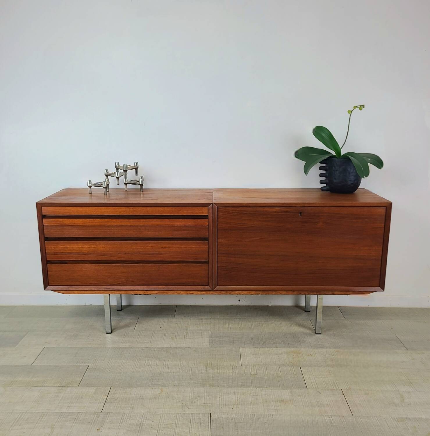Danish sideboard design Poul Cadovius Scandinavian teak vintage 1960