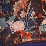 Flemish Verdure Tapestry in wool and silk. Late 17th Century.