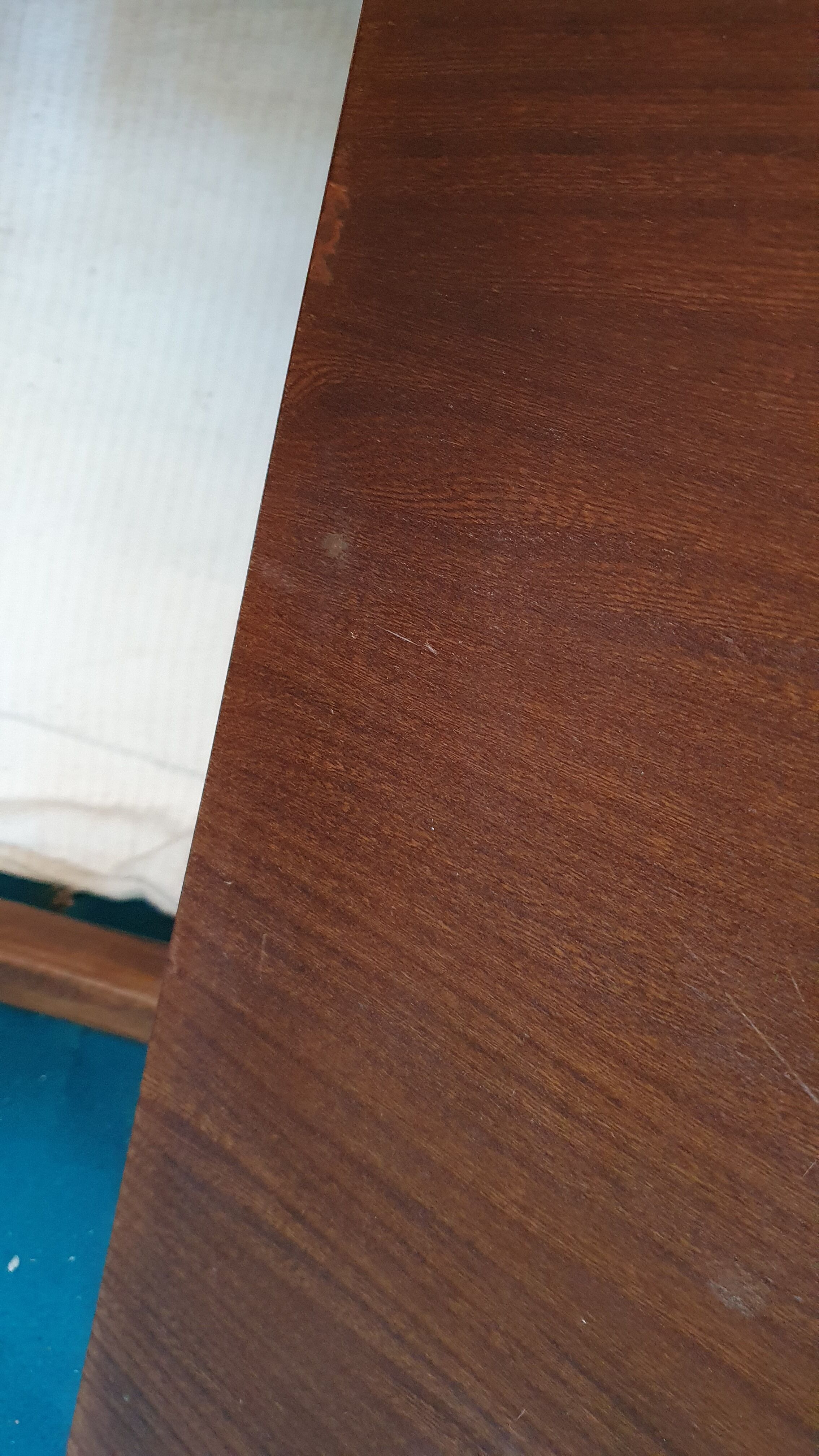 Brutalist elm farm table 60s