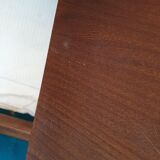 Brutalist elm farm table 60s