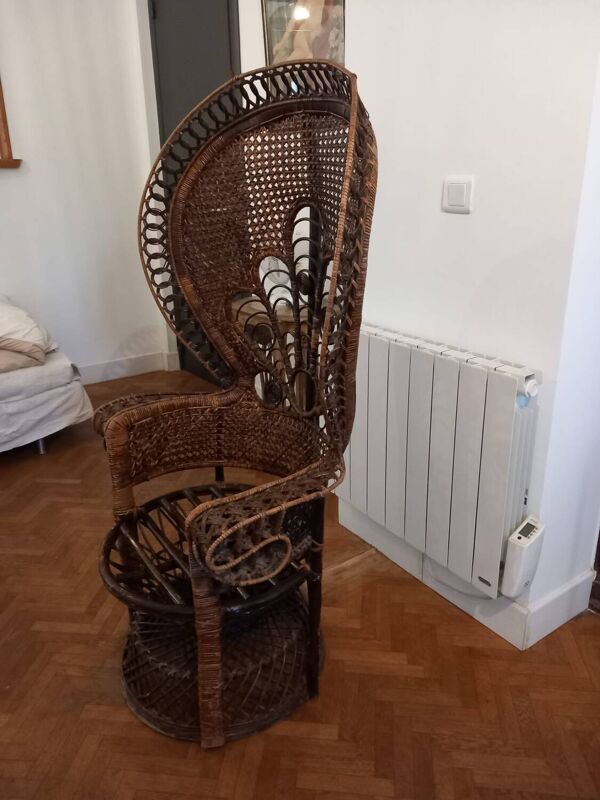 Fauteuil Emmanuelle vintage